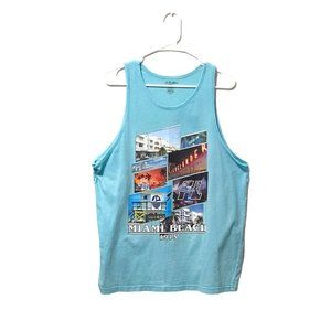 Alvin's Island Miami Beach Mens Tank Top